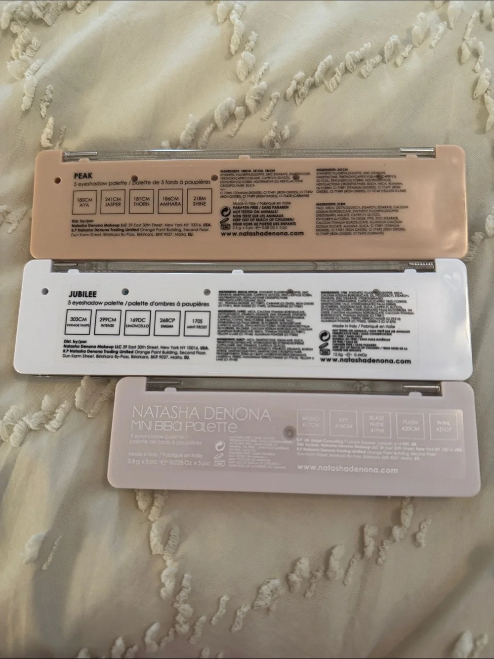 BNIB - 3 NATASHA DENONA PALETTES!!